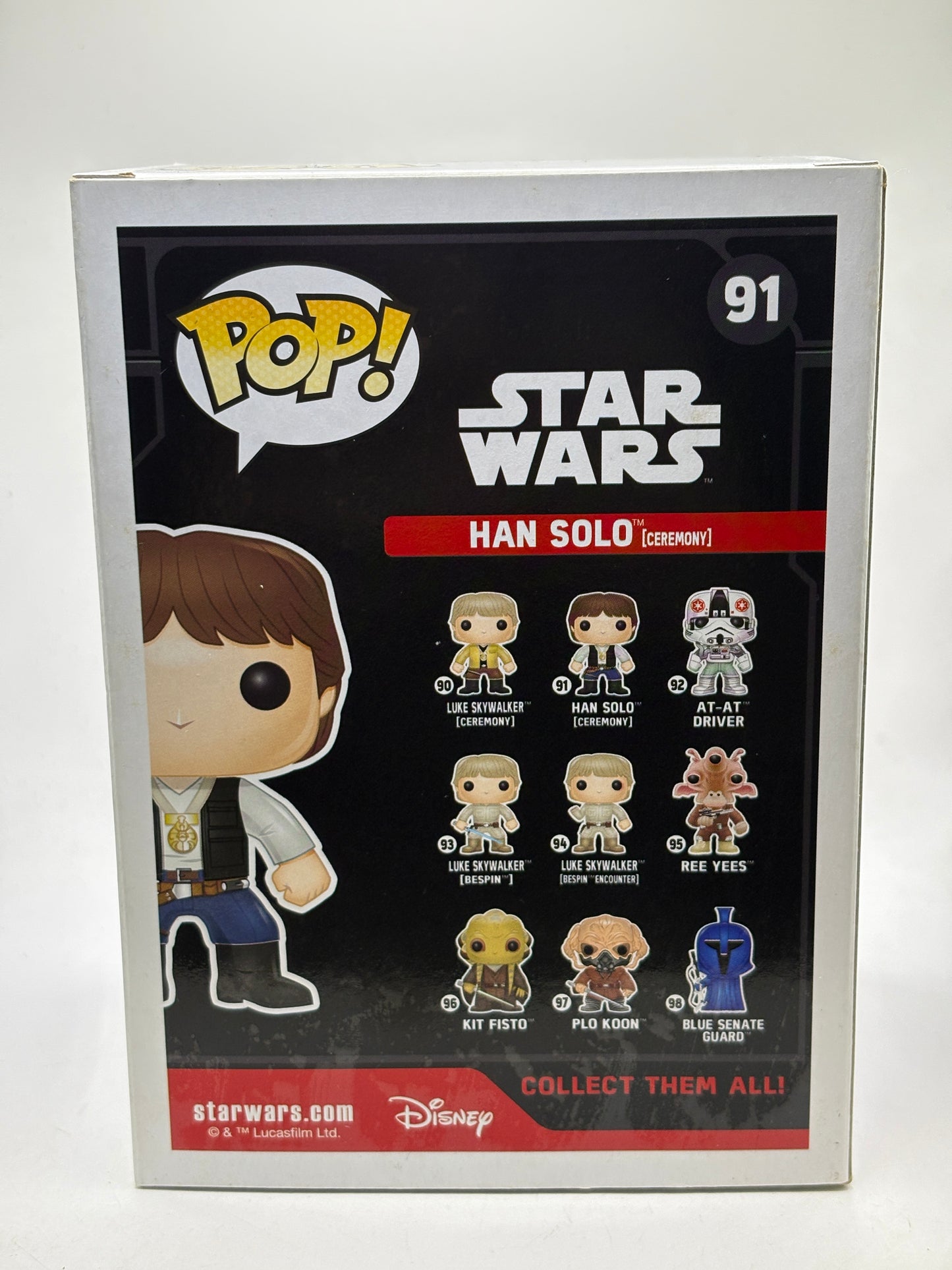 Funko POP! Star Wars #91 Han Solo [Ceremony] Vinyl Bobble-Head