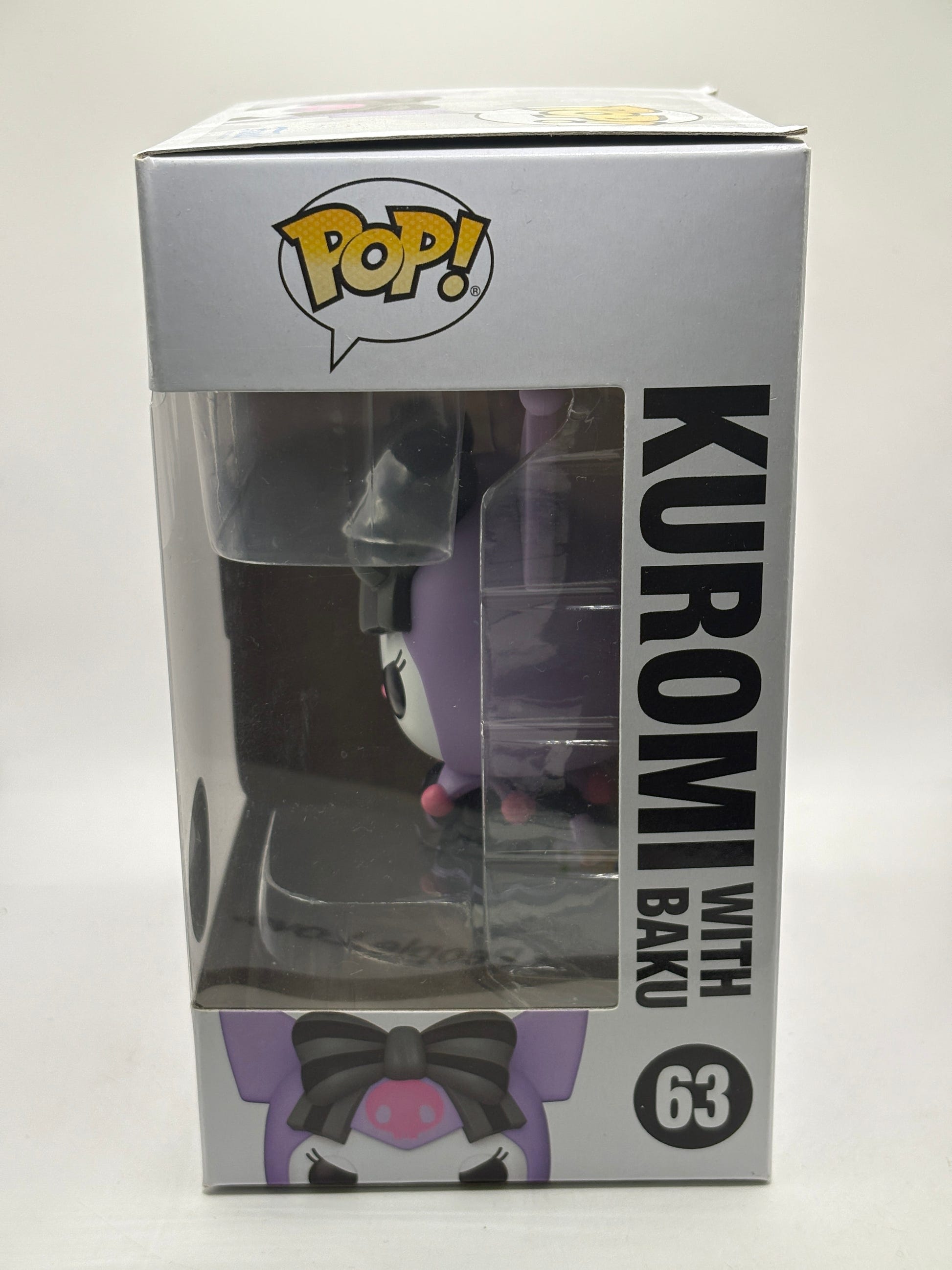 Funko POP! Kuromi #63 Kuromi with Baku Special Edition Vinyl Figure FRENLY BRICKS - Open 7 Days image 2
