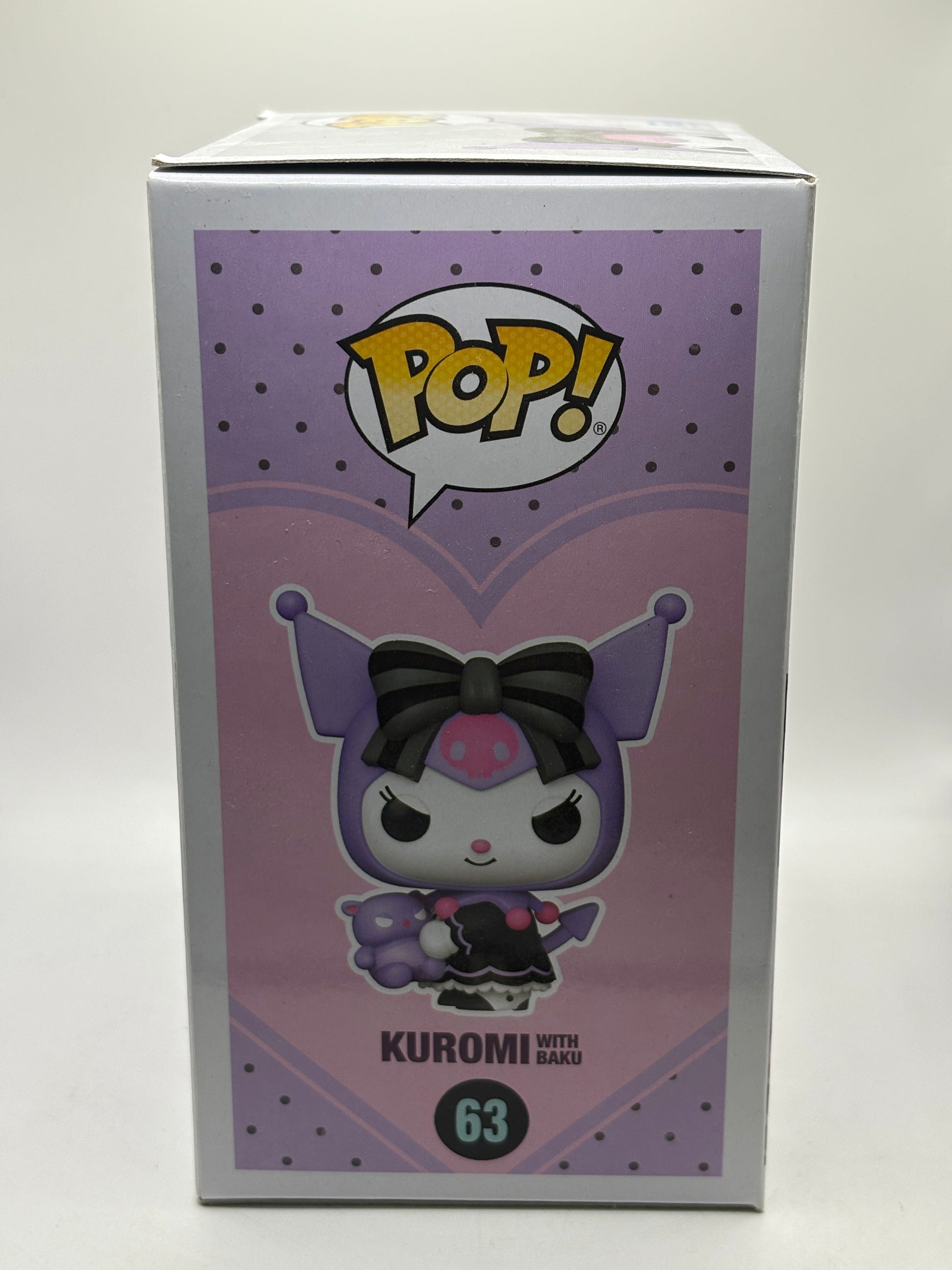 Funko POP! Kuromi #63 Kuromi with Baku Special Edition Vinyl Figure FRENLY BRICKS - Open 7 Days image 4