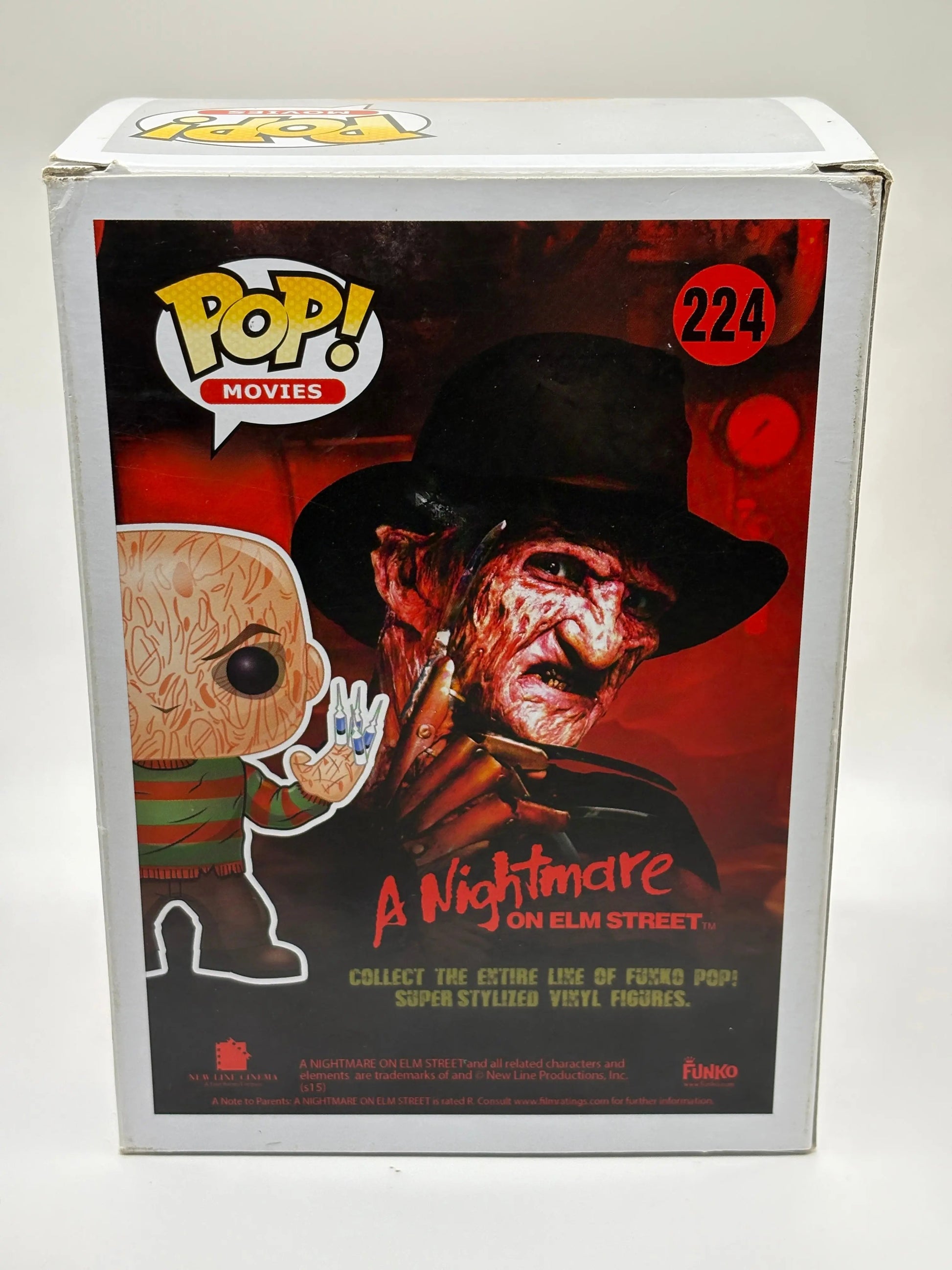 Funko POP! Movies A Nightmare on Elm Street #224 Freddy Krueger FRENLY BRICKS - Open 7 Days