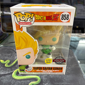 Dragon Ball Z - Super Saiyan Gohan Glow in the dark #858 Funko pop vinyl FRENLY BRICKS - Open 7 Days