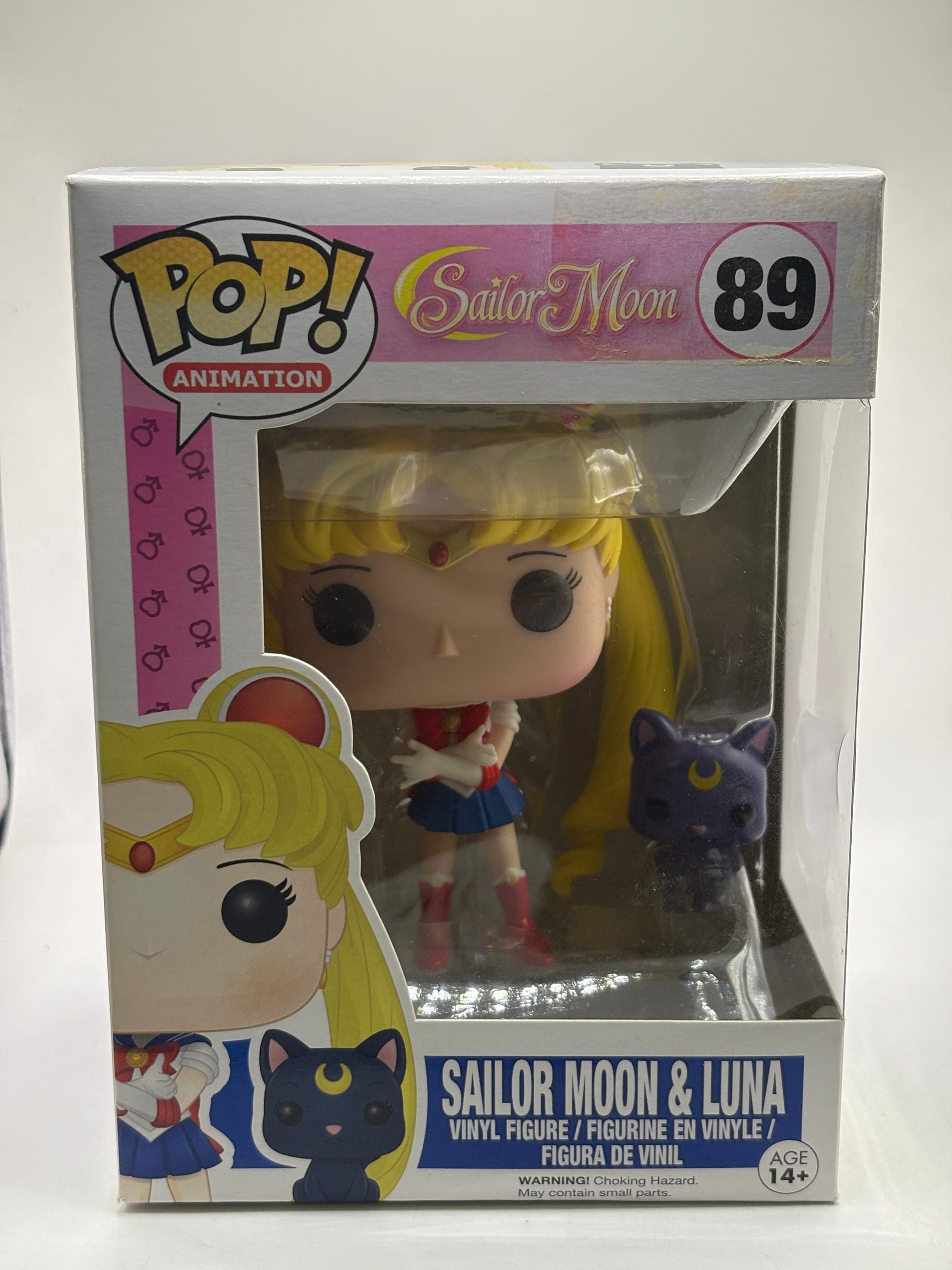Funko POP! Animation Sailor Moon #89 Sailor Moon & Luna Vinyl Figure FRENLY BRICKS - Open 7 Days image 1