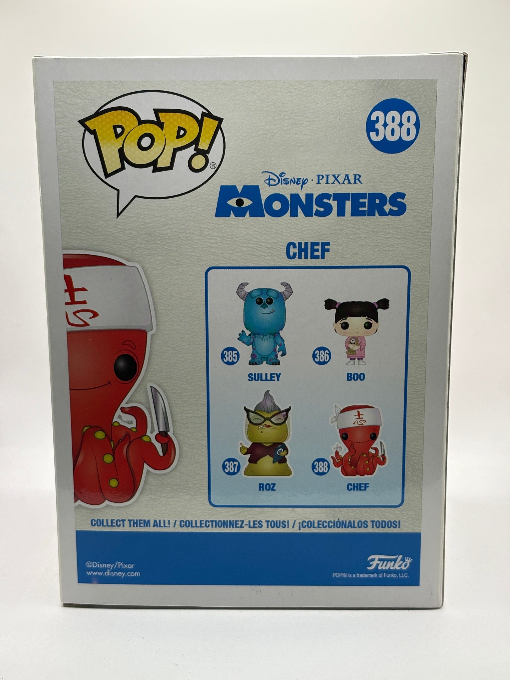 Funko POP! Disney Monsters #388 Chef Vinyl Figure FRENLY BRICKS - Open 7 Days