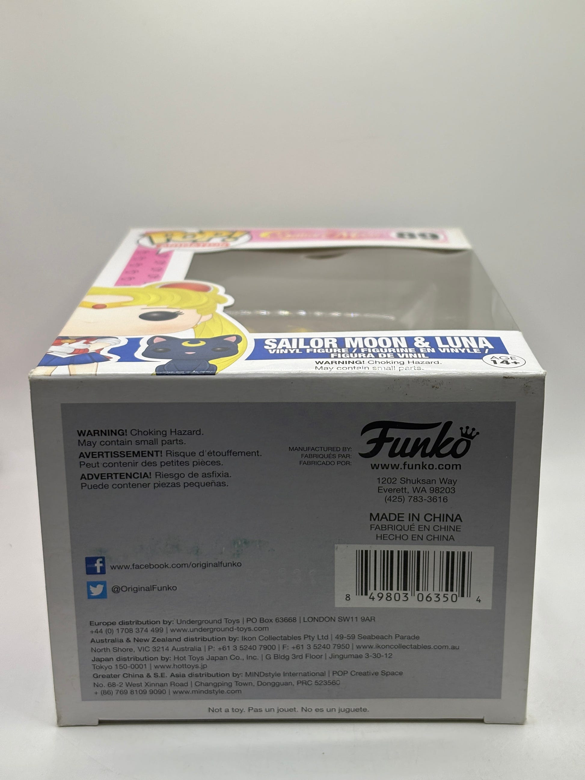 Funko POP! Animation Sailor Moon #89 Sailor Moon & Luna Vinyl Figure FRENLY BRICKS - Open 7 Days image 6