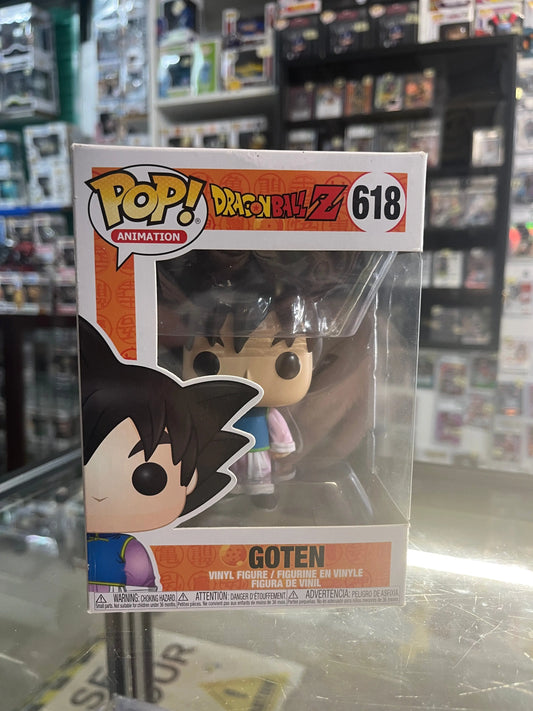 Funko POP Animation - DragonBall Z - Goten #618 FRENLY BRICKS - Open 7 Days