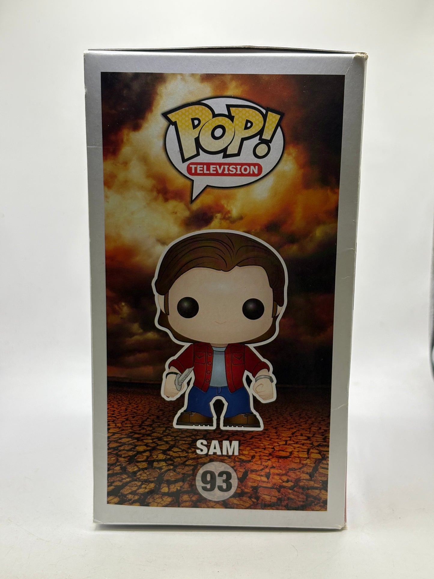 Funko POP! Television Supernatural #93 Sam Vinyl Figure Box Damage