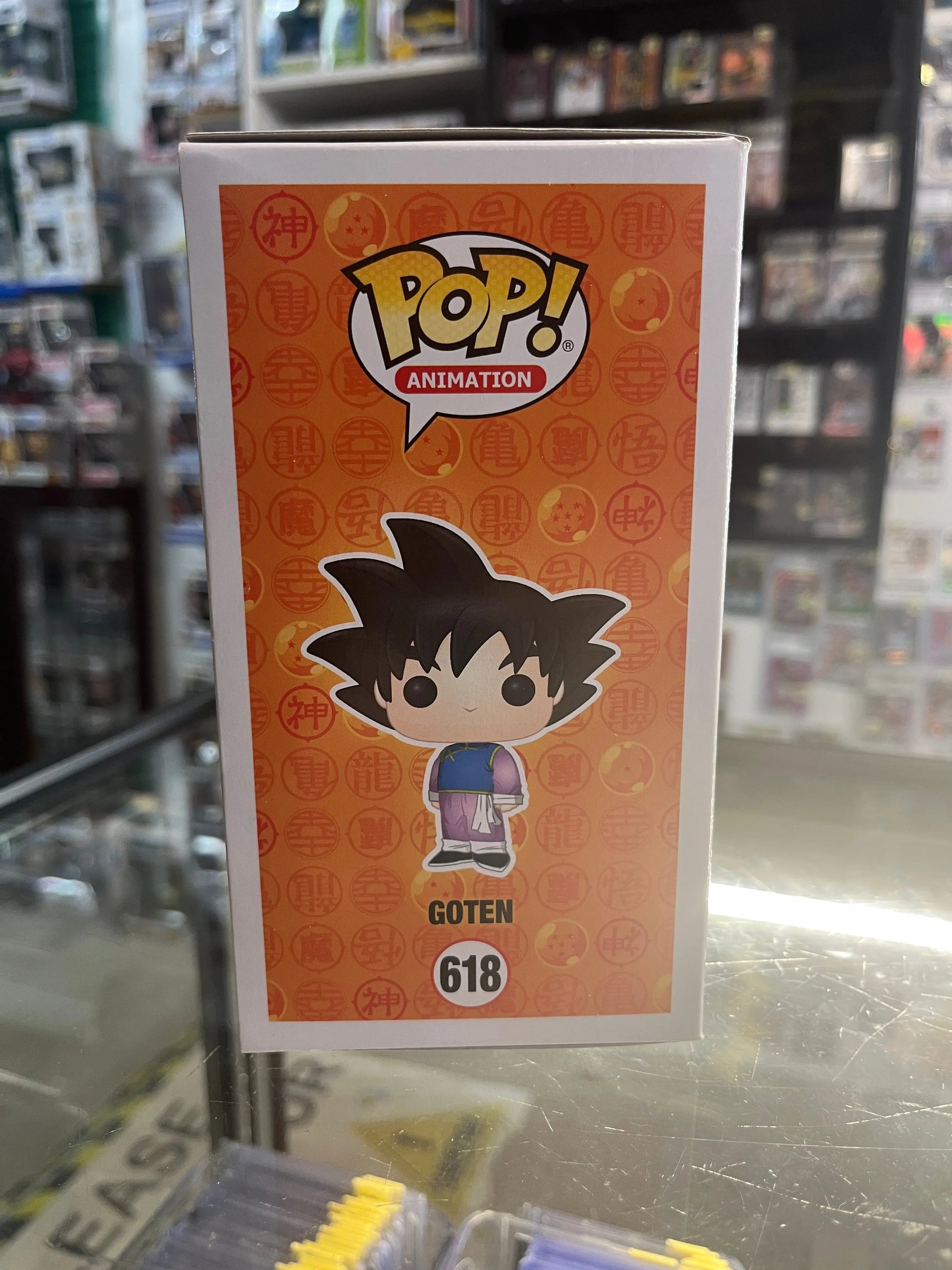 Funko POP Animation - DragonBall Z - Goten #618 FRENLY BRICKS - Open 7 Days