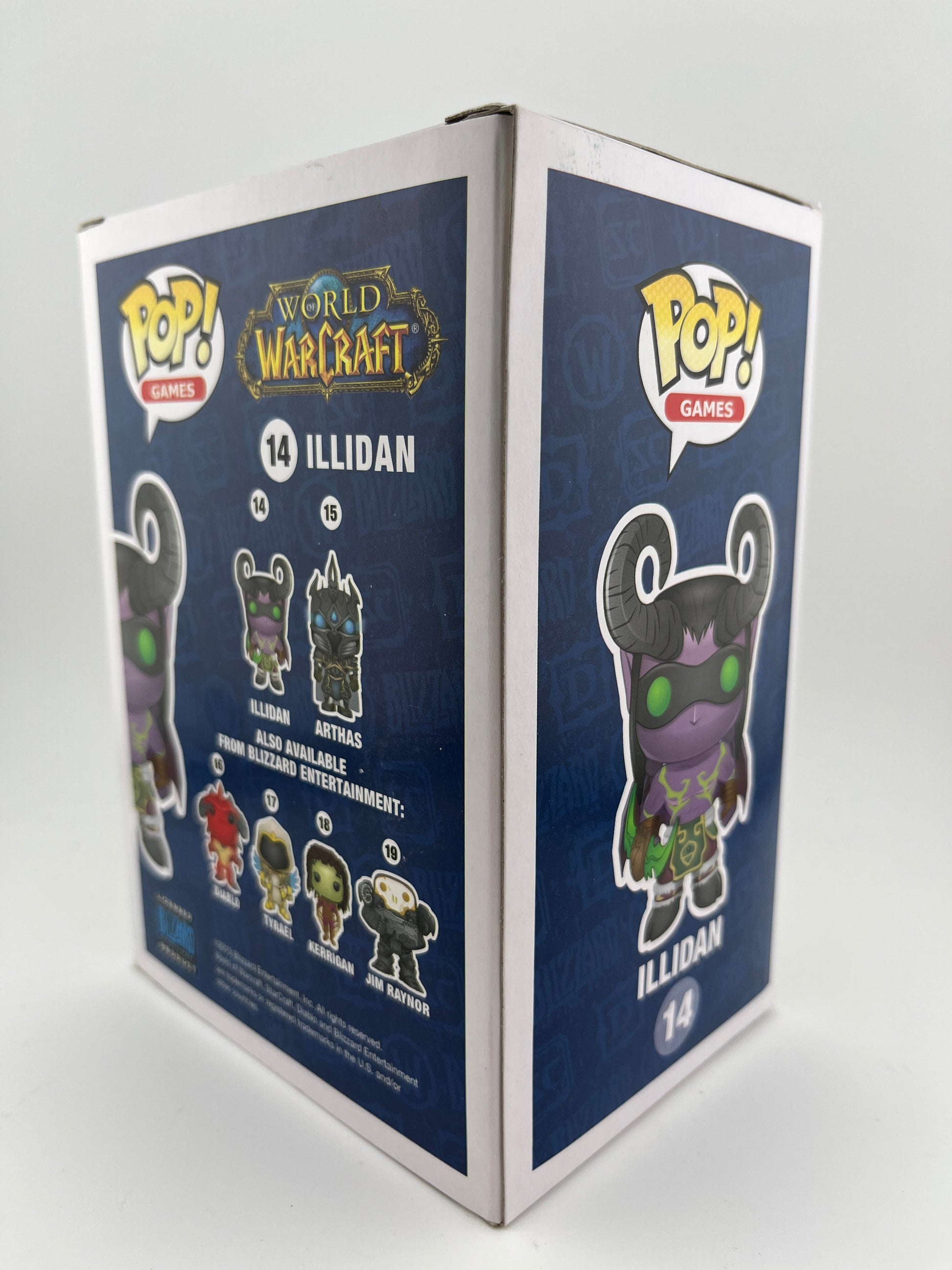 Funko POP Game 14 World of Warcraft Illidan Gold SimplyToys Singapore Exclusive FRENLY BRICKS - Open 7 Days