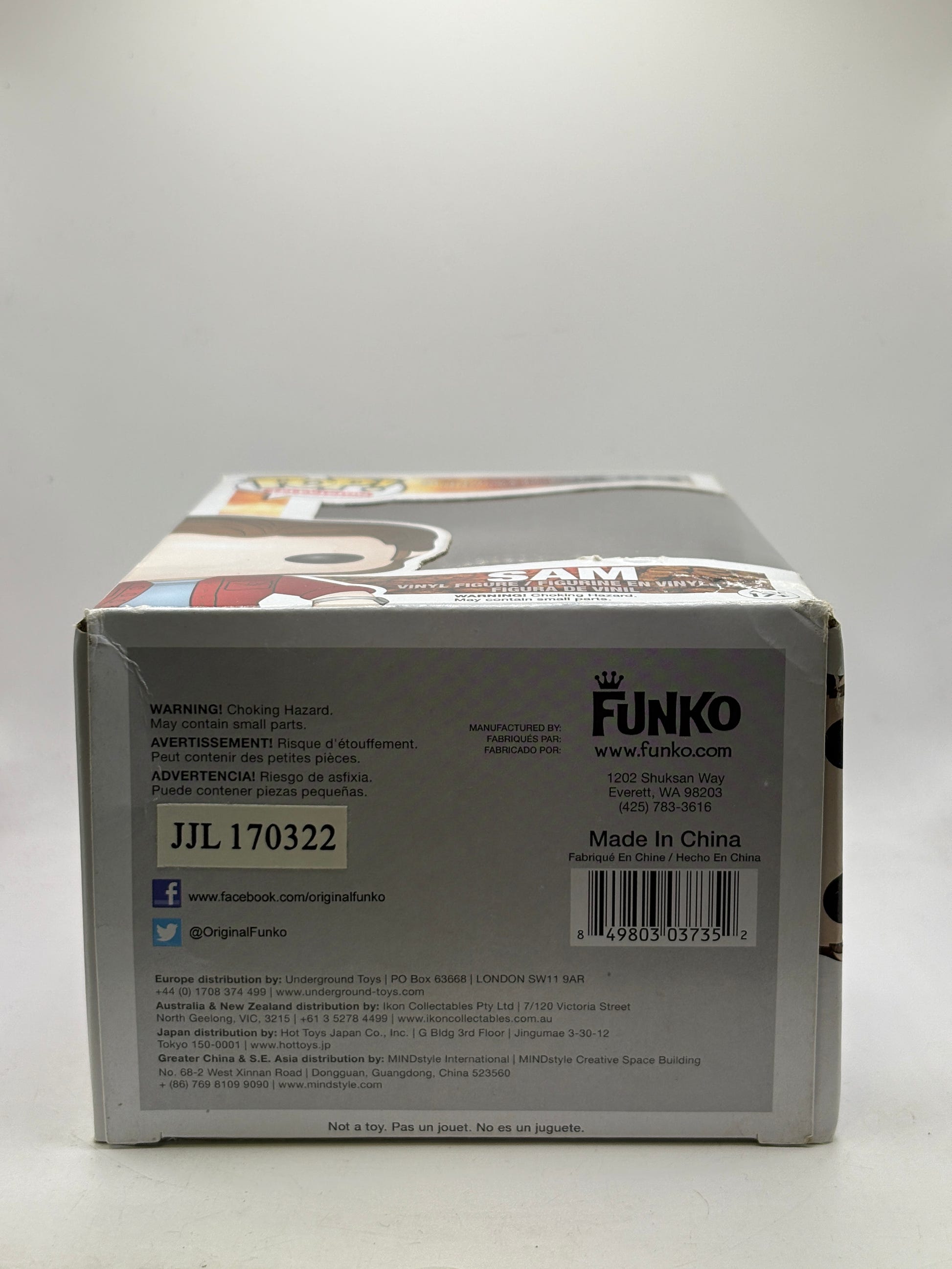 Funko POP! Television Supernatural #93 Sam Vinyl Figure Box Damage image 6