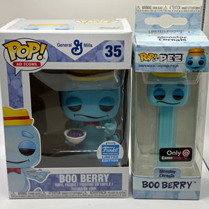 Funko POP! + PEZ Ad Icons General Mills #35 Boo Berry Limited Edition FRENLY BRICKS - Open 7 Days