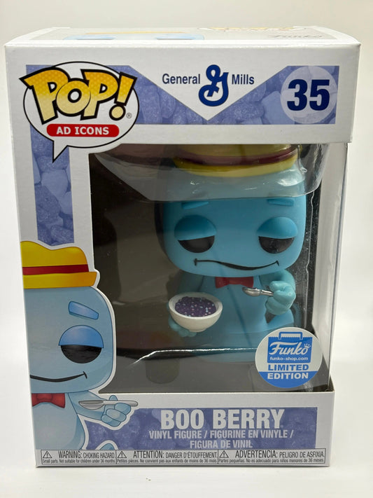 Funko POP! + PEZ Ad Icons General Mills #35 Boo Berry Limited Edition FRENLY BRICKS - Open 7 Days
