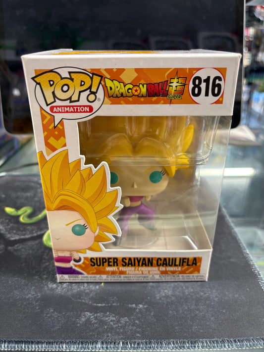 Funko Pop! Vinyl: Dragon Ball - Super Saiyan Caulifla #816 FRENLY BRICKS - Open 7 Days