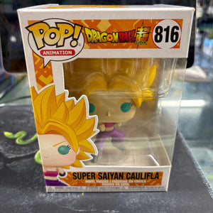 Funko Pop! Vinyl: Dragon Ball - Super Saiyan Caulifla #816 FRENLY BRICKS - Open 7 Days