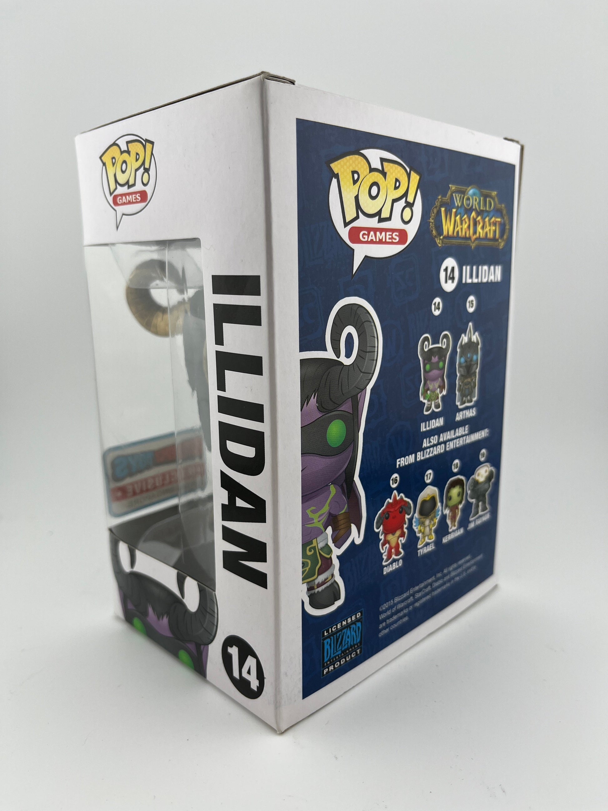 Funko POP Game 14 World of Warcraft Illidan Gold SimplyToys Singapore Exclusive FRENLY BRICKS - Open 7 Days