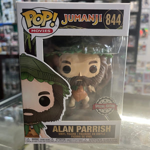 Funko POP Movies - Jumanji - Alan Parrish #844 FRENLY BRICKS - Open 7 Days