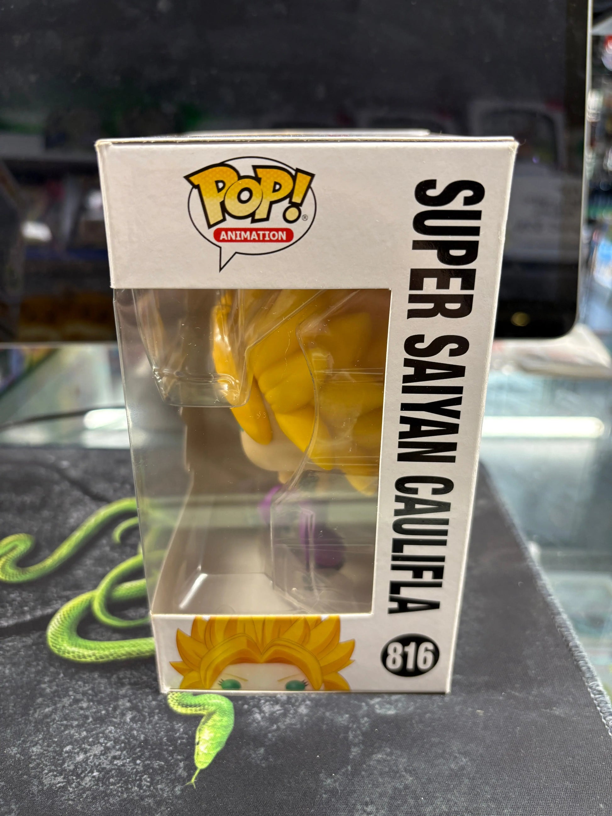Funko Pop! Vinyl: Dragon Ball - Super Saiyan Caulifla #816 FRENLY BRICKS - Open 7 Days