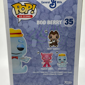 Funko POP! + PEZ Ad Icons General Mills #35 Boo Berry Limited Edition FRENLY BRICKS - Open 7 Days