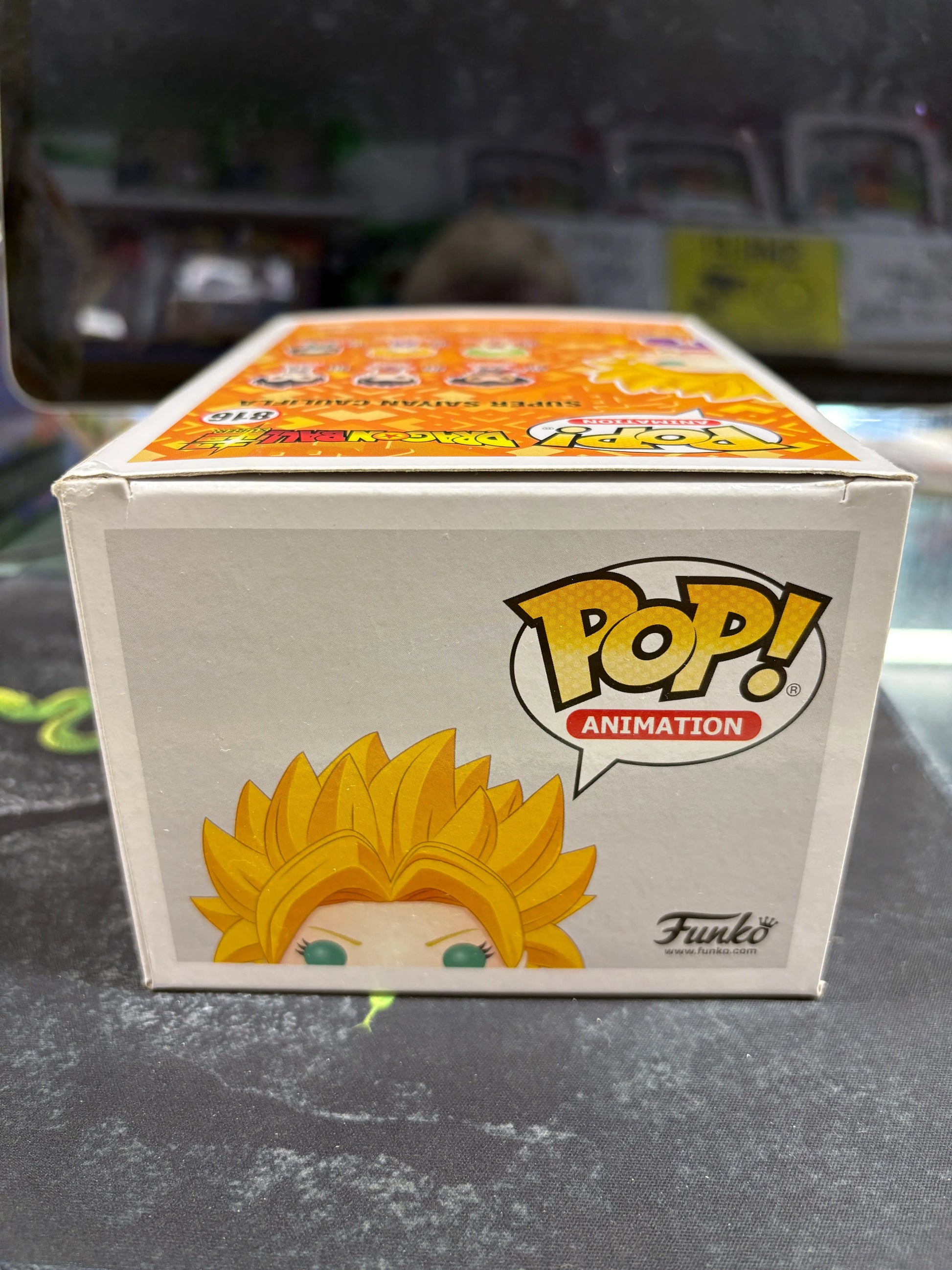Funko Pop! Vinyl: Dragon Ball - Super Saiyan Caulifla #816 FRENLY BRICKS - Open 7 Days