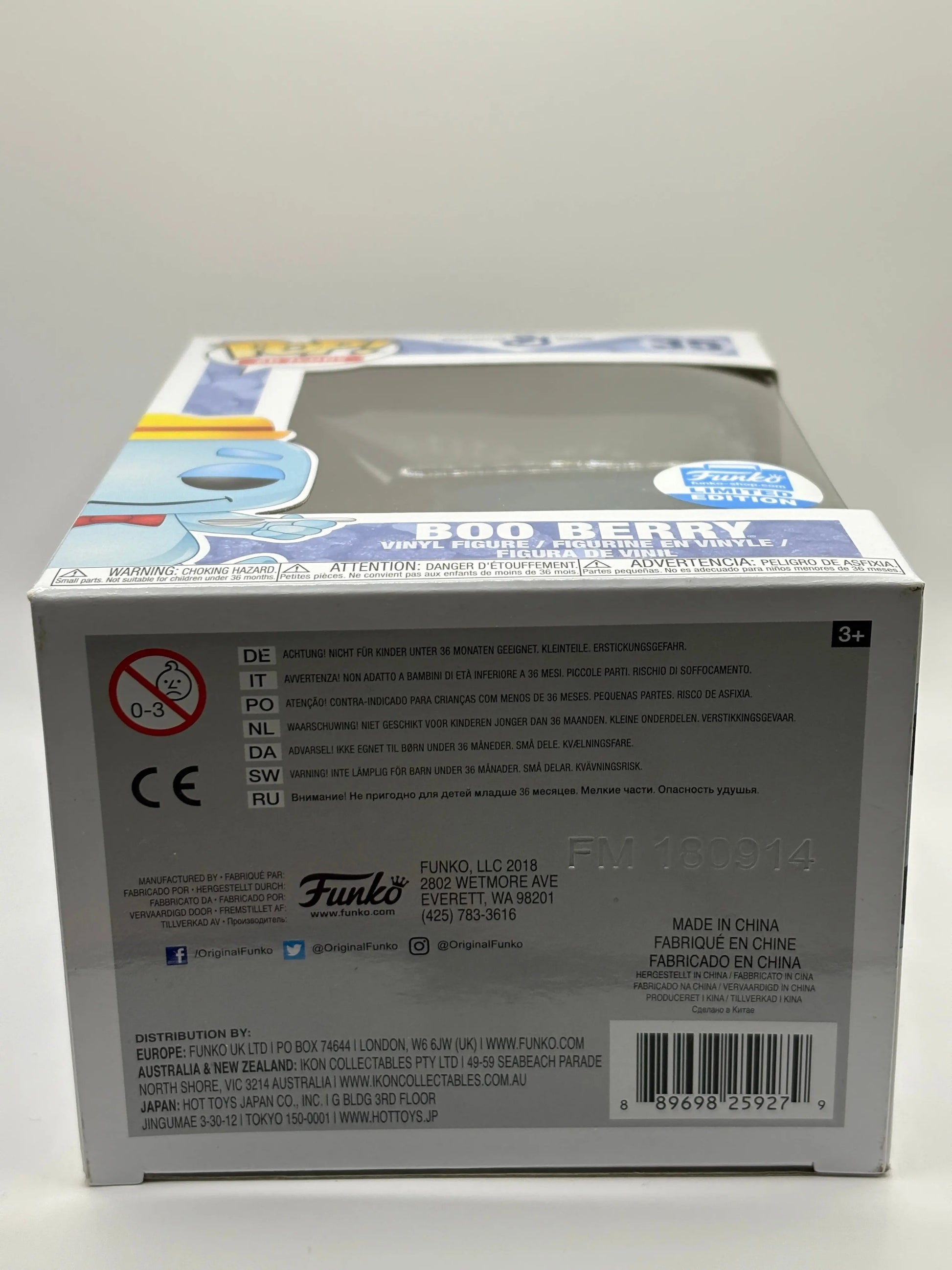 Funko POP! + PEZ Ad Icons General Mills #35 Boo Berry Limited Edition FRENLY BRICKS - Open 7 Days