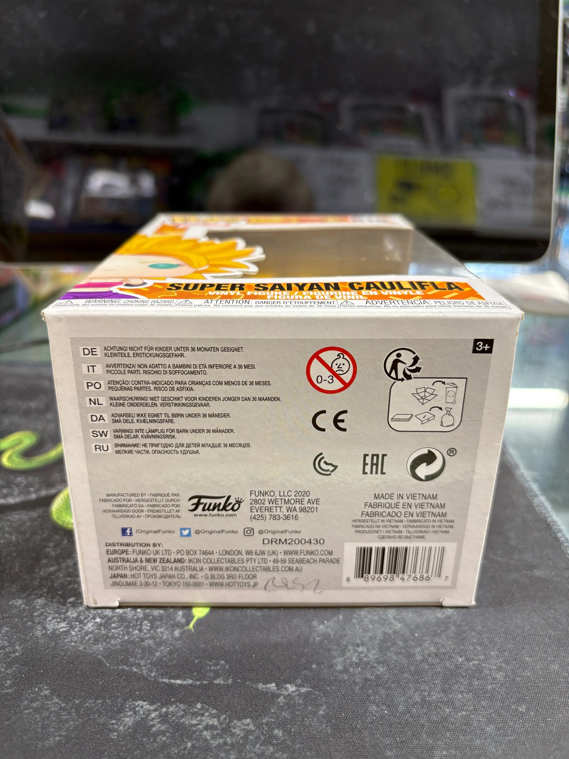 Funko Pop! Vinyl: Dragon Ball - Super Saiyan Caulifla #816 FRENLY BRICKS - Open 7 Days