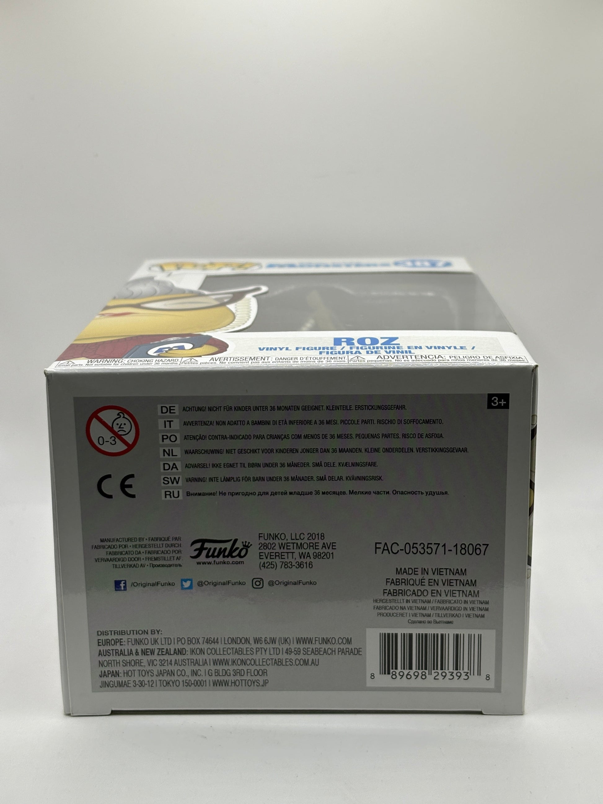 Funko POP! Disney Monsters Inc #387 Roz Vinyl Figure FRENLY BRICKS - Open 7 Days