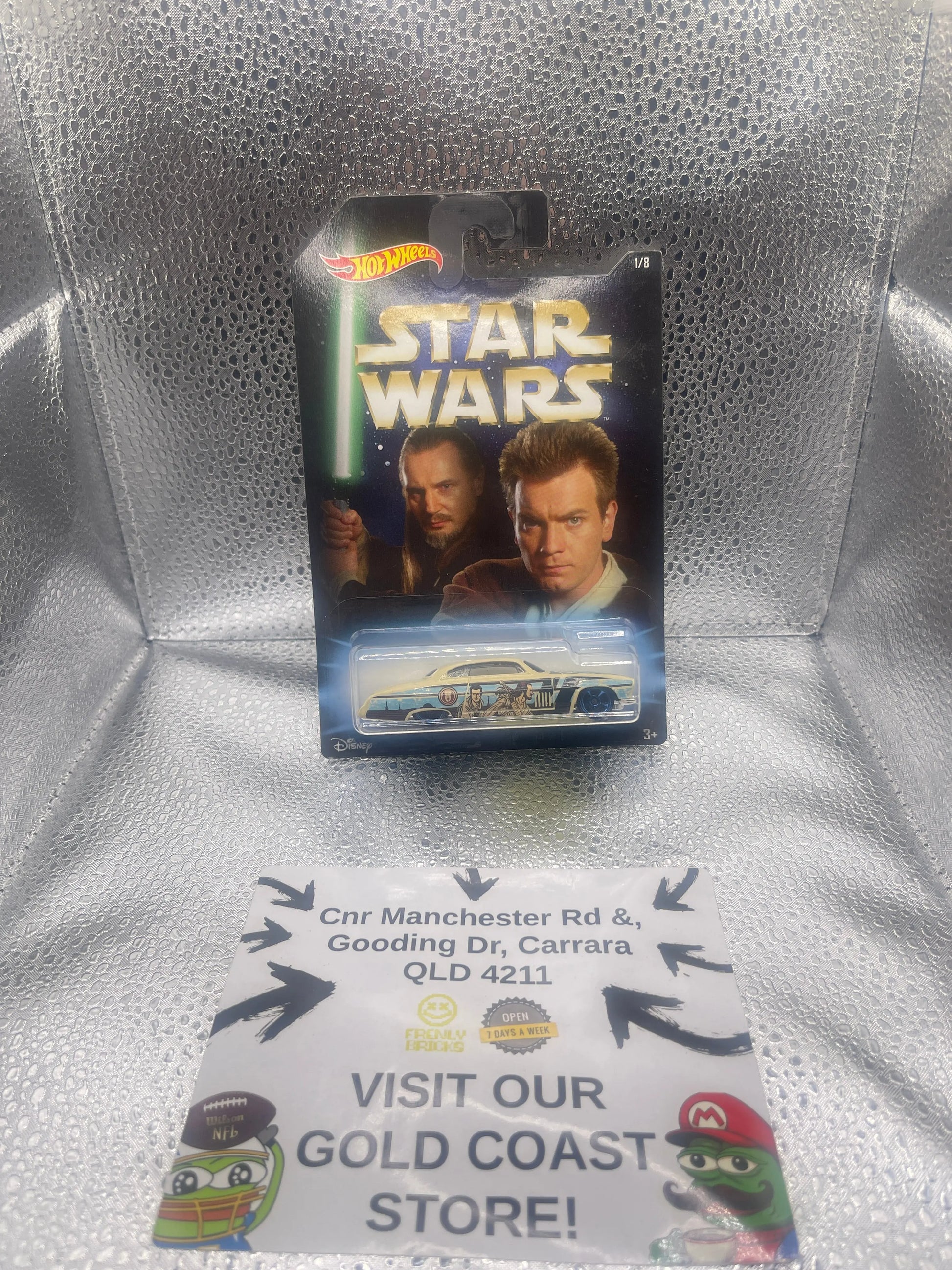 Hot Wheels Star Wars Qui-Gon Jinn & Obi-Wan Kenobi Fish’d & Chip’d 1/8 FRENLY BRICKS - Open 7 Days