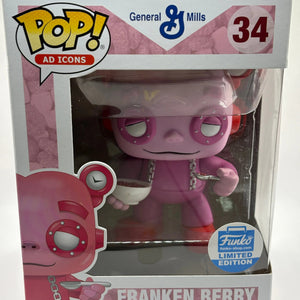Funko POP! + PEZ Ad Icons General Mills #34 Franken Berry Limited Edition FRENLY BRICKS - Open 7 Days