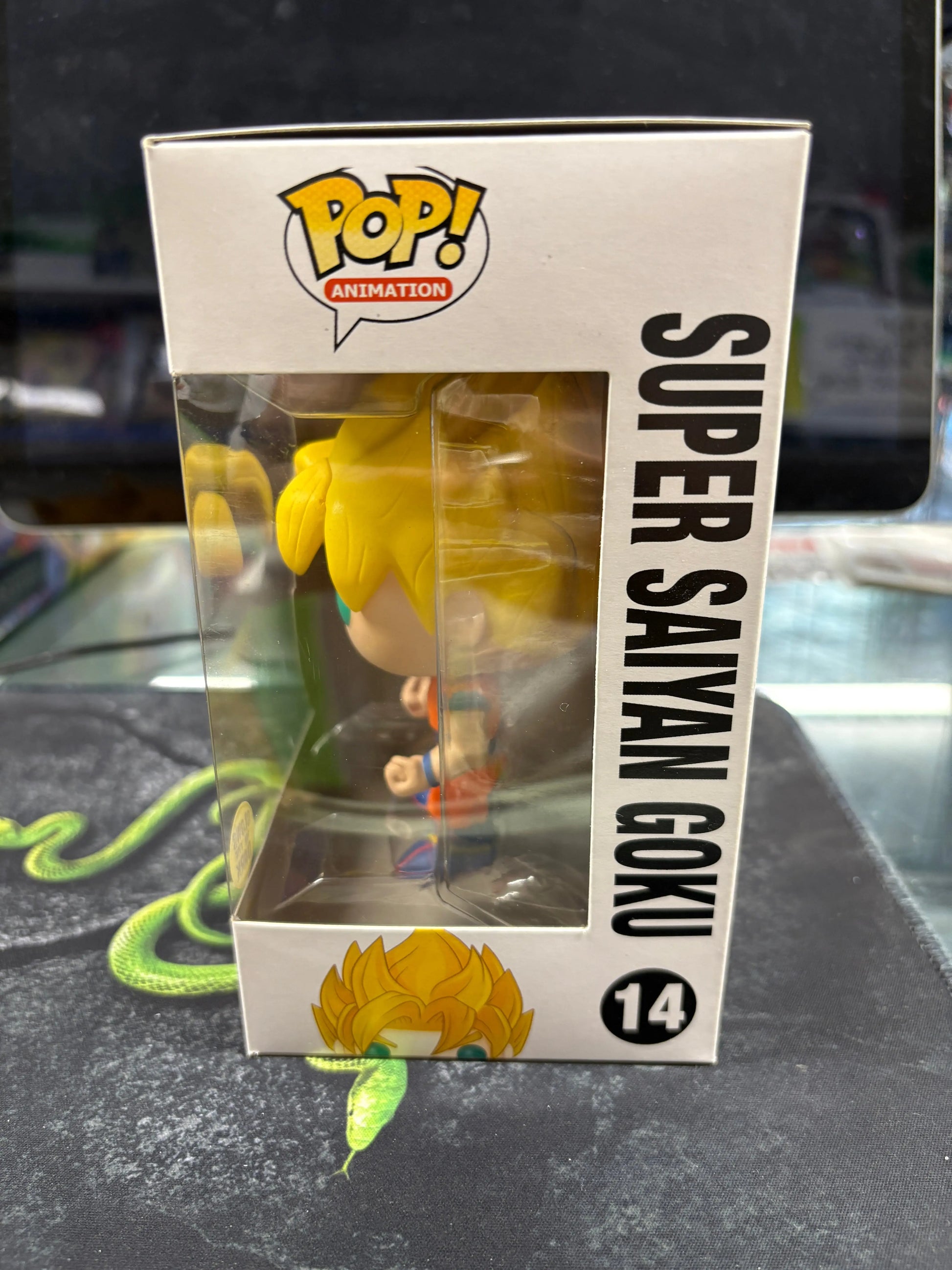Funko Pop Vinyl Figure Dragon Ball Z DBZ #14 Super Saiyan Goku GITD Glow FRENLY BRICKS - Open 7 Days