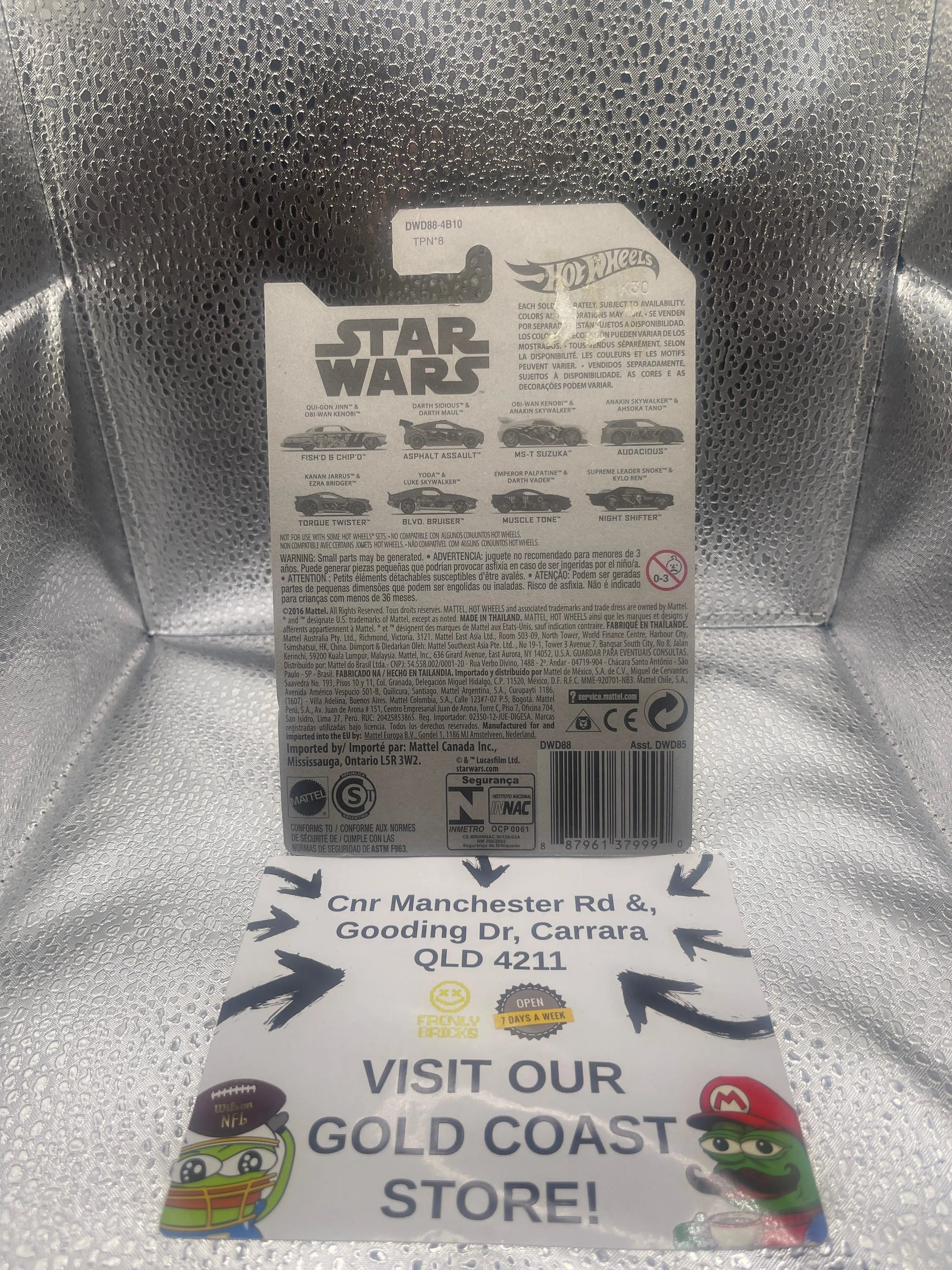 Hot Wheels Star Wars Qui-Gon Jinn & Obi-Wan Kenobi Fish’d & Chip’d 1/8 FRENLY BRICKS - Open 7 Days