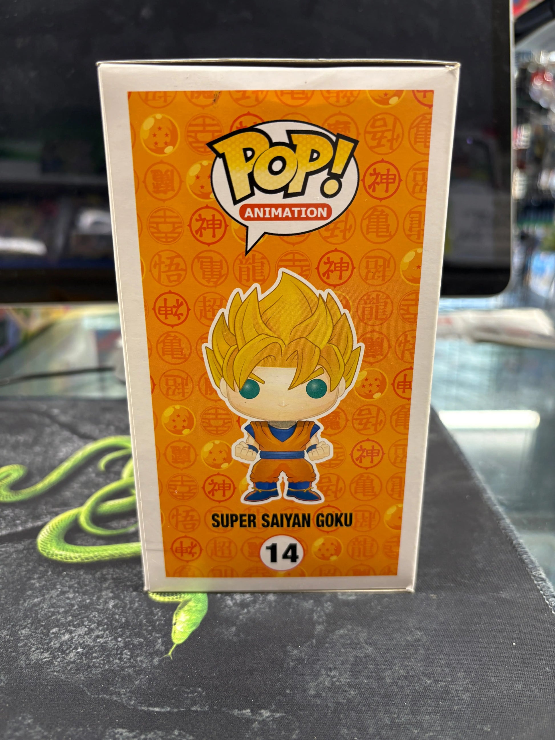 Funko Pop Vinyl Figure Dragon Ball Z DBZ #14 Super Saiyan Goku GITD Glow FRENLY BRICKS - Open 7 Days