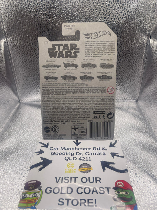 Hot Wheels Star Wars Darth Sidious & Darth Maul Asphalt Assault 2/8 FRENLY BRICKS - Open 7 Days