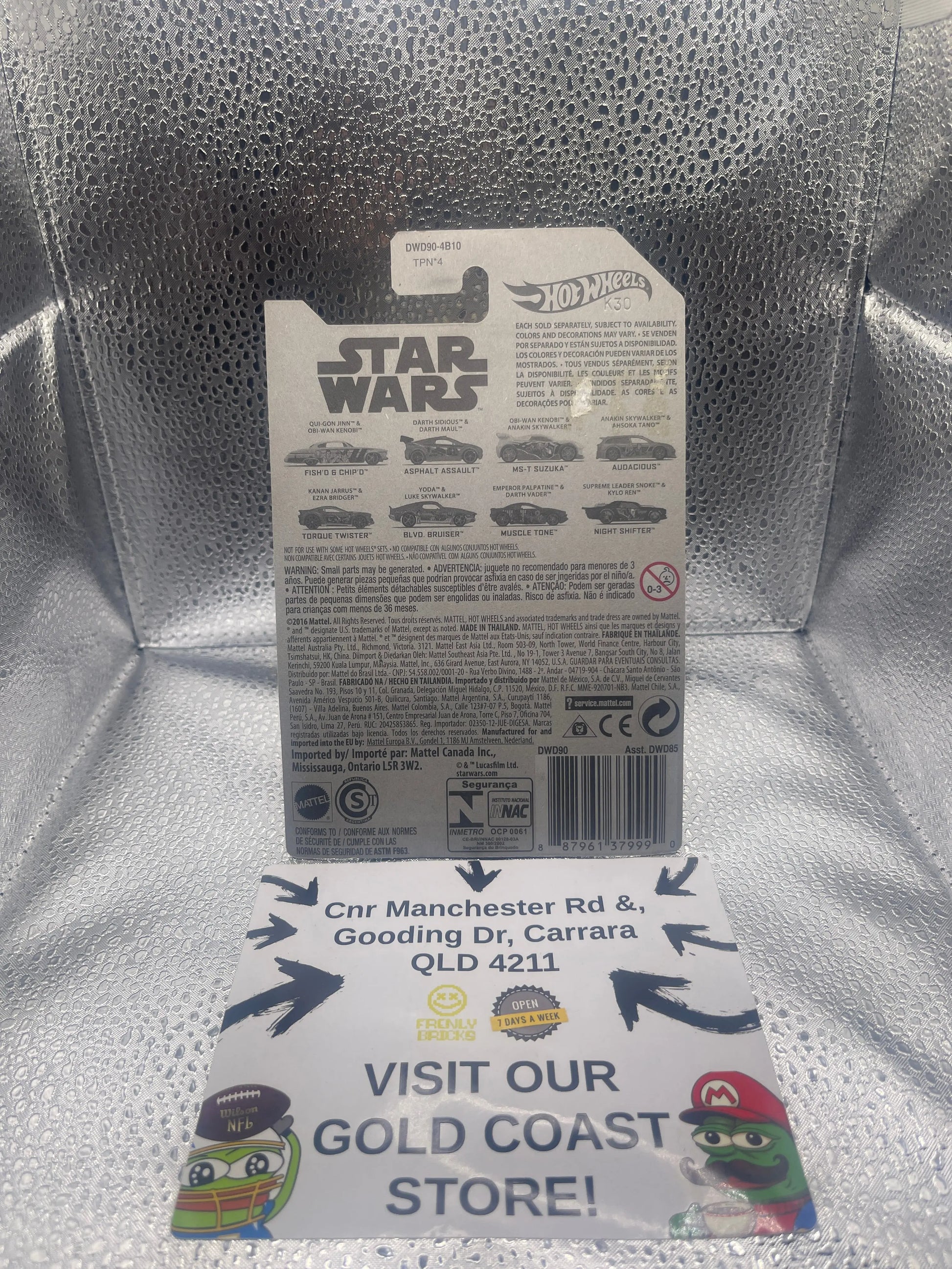 Hot Wheels Star Wars Obi-Wan Kenobi & Anakin Skywalker MS-T Suzuka 3/8 FRENLY BRICKS - Open 7 Days