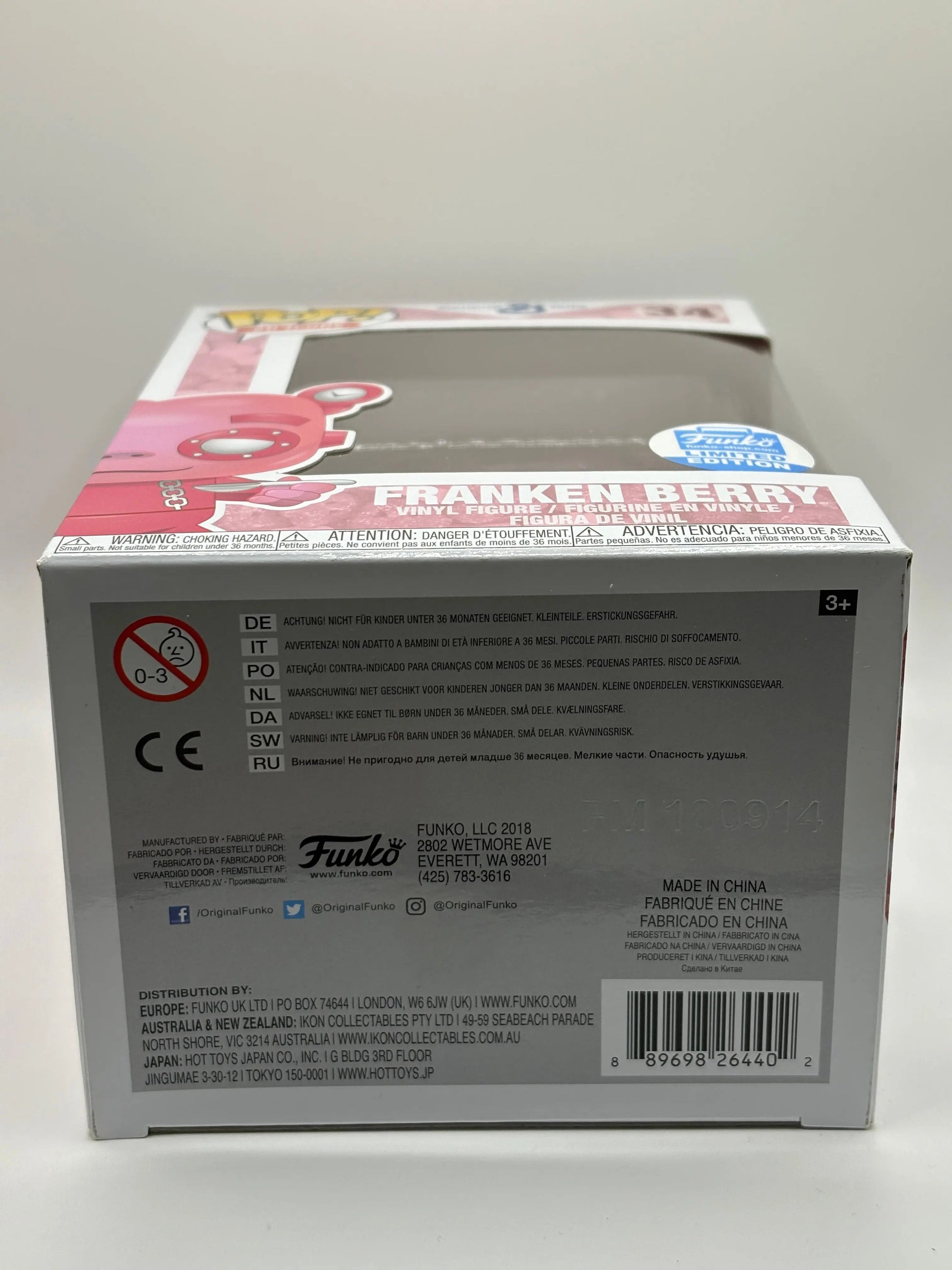 Funko POP! + PEZ Ad Icons General Mills #34 Franken Berry Limited Edition FRENLY BRICKS - Open 7 Days