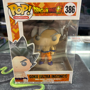 Funko Pop Goku Ultra Instinct # 386 Dragon Ball Super Animation Vinyl Figure FRENLY BRICKS - Open 7 Days