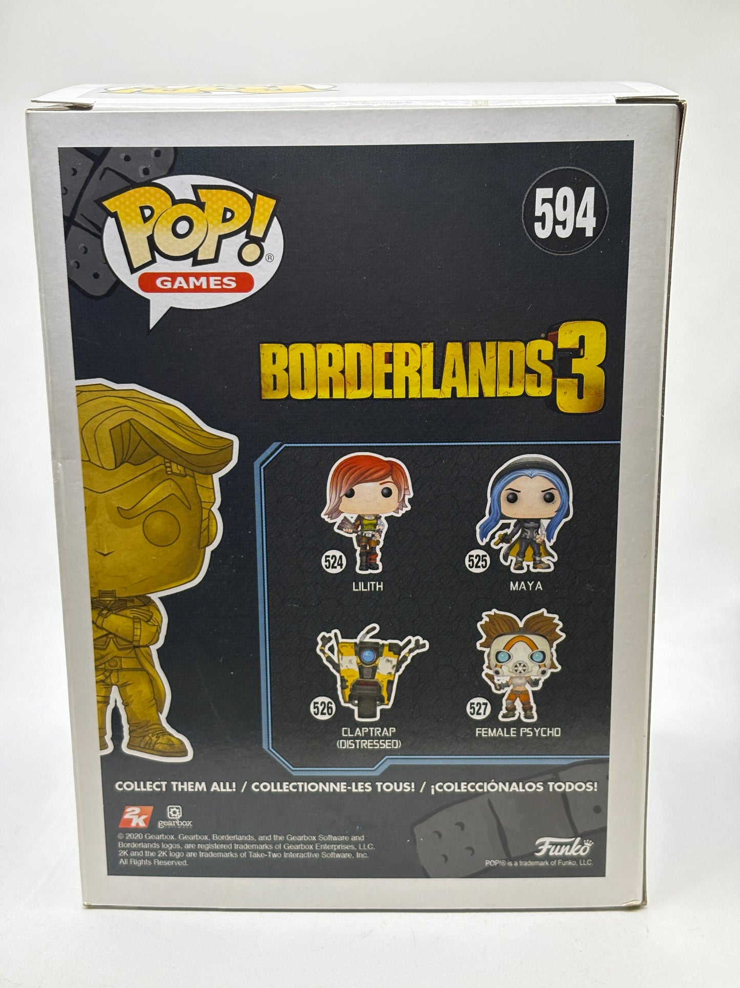 Funko POP! Games Borderlands 3 #594 Handsome Jack Gold Special Edition