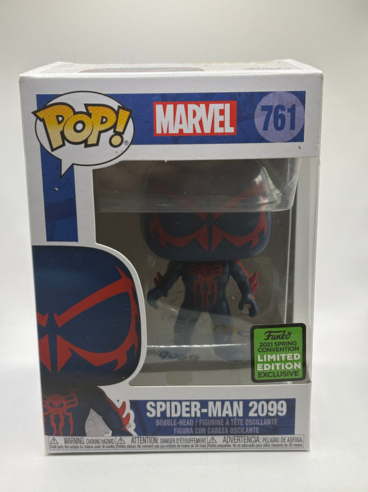 Funko POP! Marvel #761 Spider-Man 2099 2021 Spring Con Limited FRENLY BRICKS - Open 7 Days