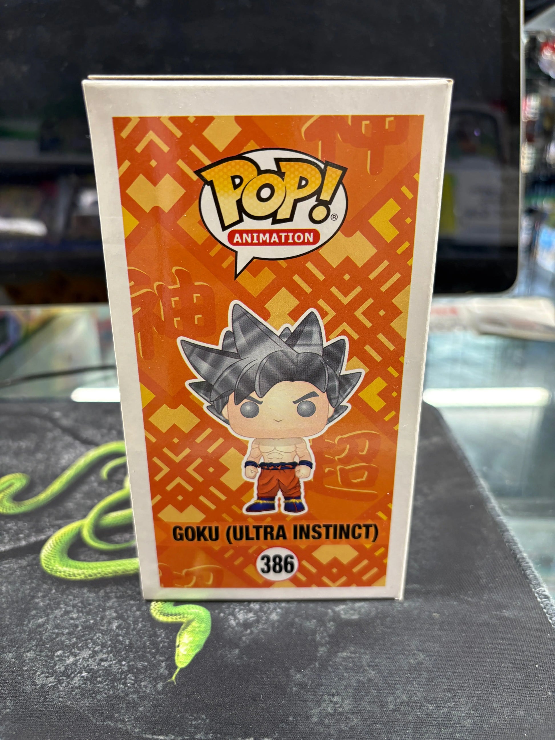 Funko Pop Goku Ultra Instinct # 386 Dragon Ball Super Animation Vinyl Figure FRENLY BRICKS - Open 7 Days