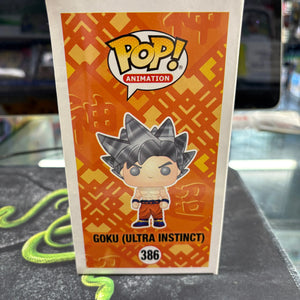 Funko Pop Goku Ultra Instinct # 386 Dragon Ball Super Animation Vinyl Figure FRENLY BRICKS - Open 7 Days