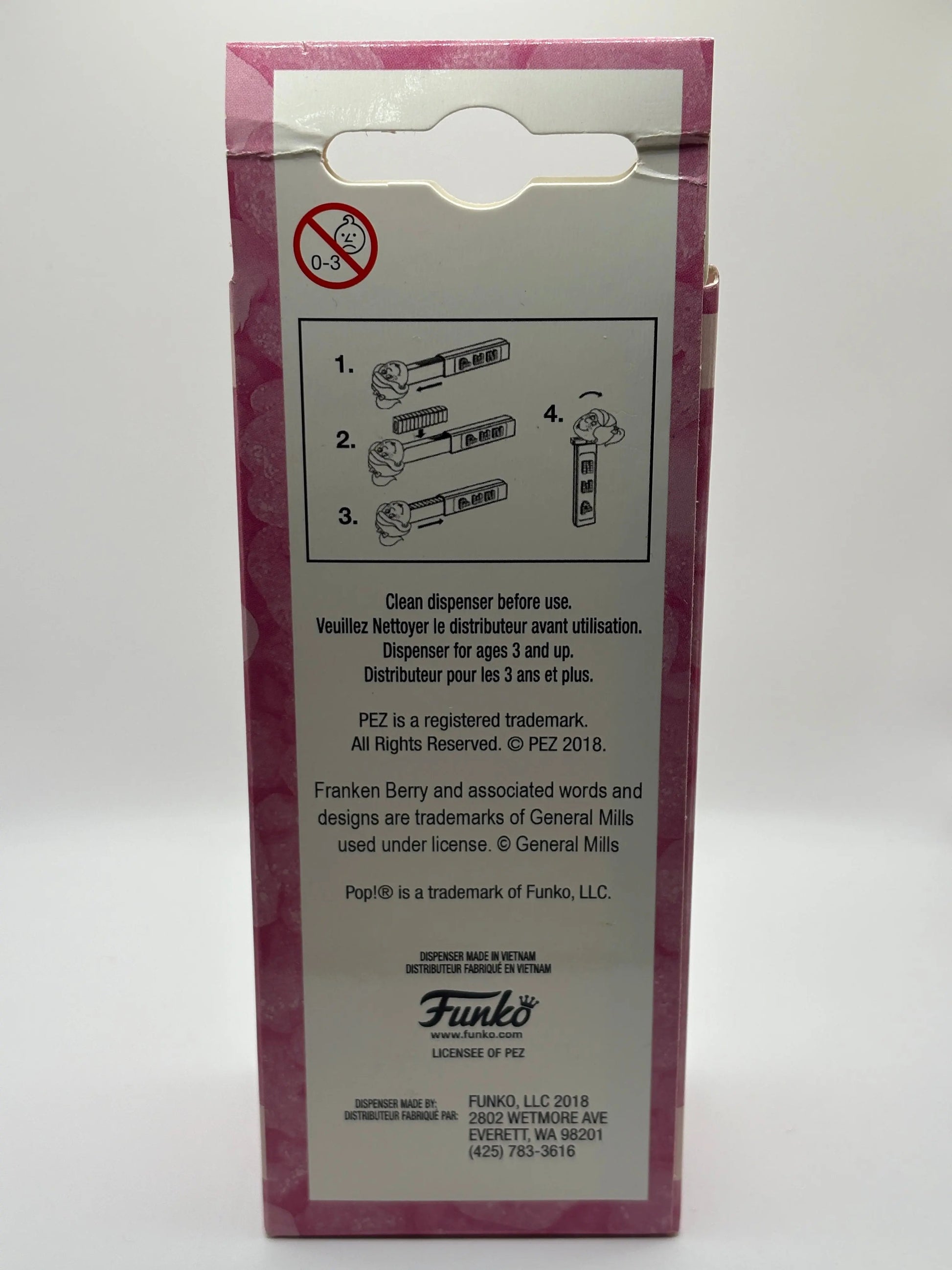 Funko POP! + PEZ Ad Icons General Mills #34 Franken Berry Limited Edition FRENLY BRICKS - Open 7 Days