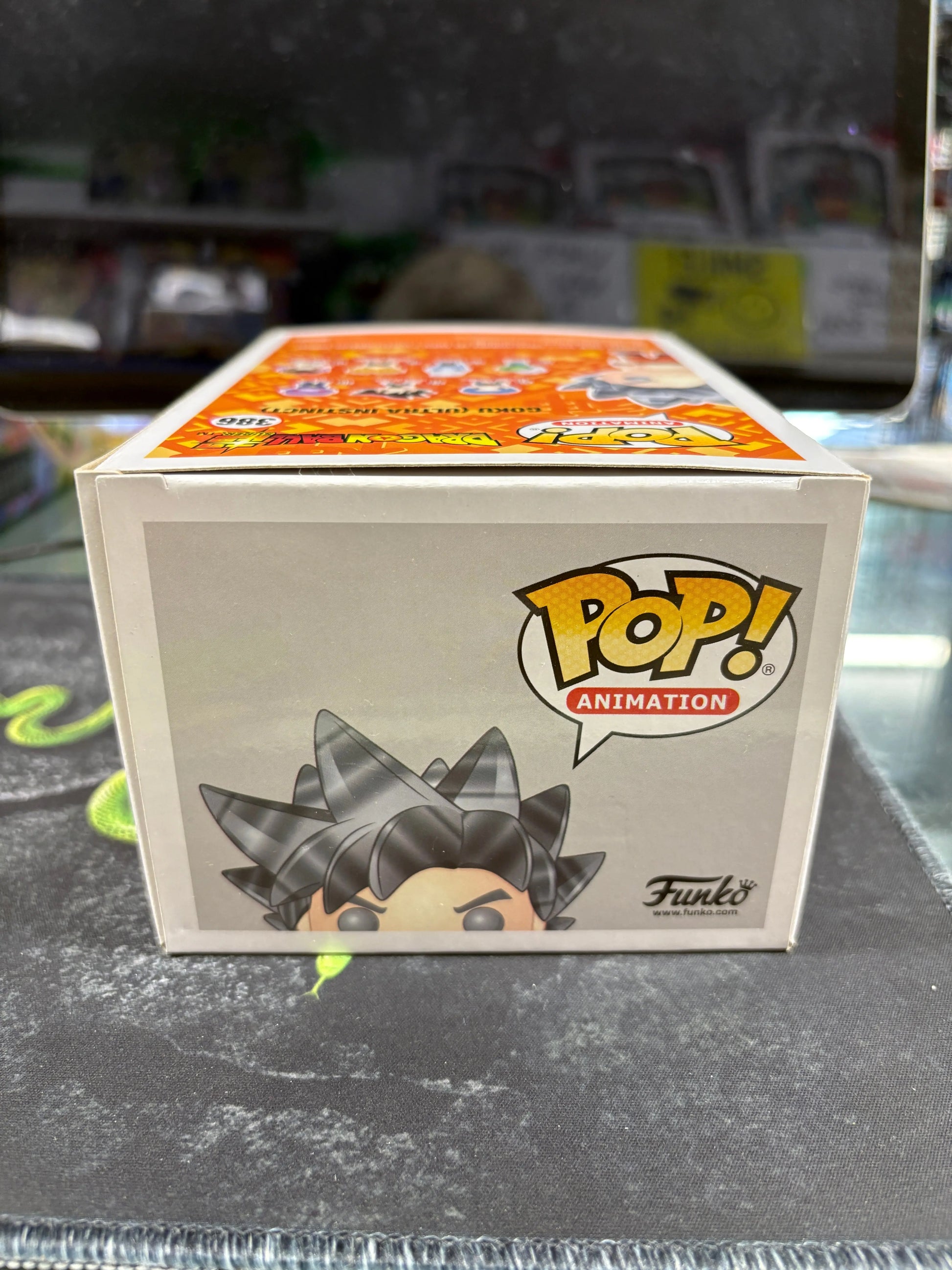 Funko Pop Goku Ultra Instinct # 386 Dragon Ball Super Animation Vinyl Figure FRENLY BRICKS - Open 7 Days