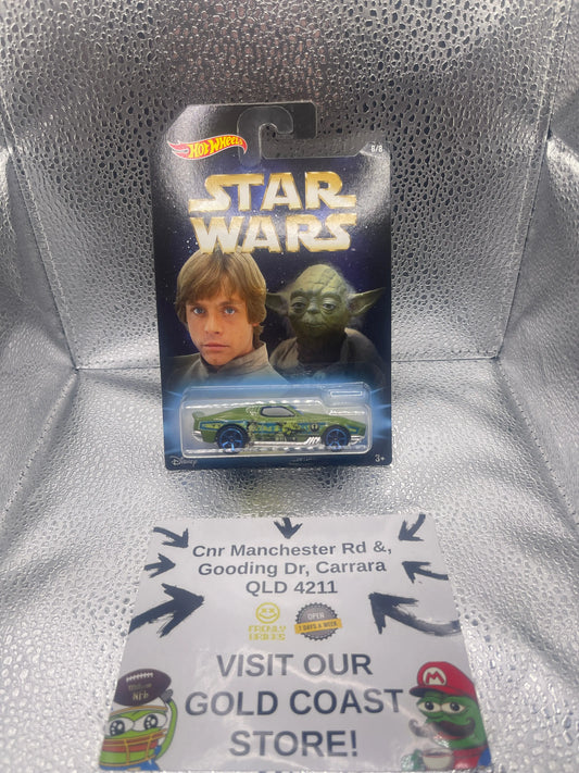 Hot Wheels Star Wars Yoda & Luke Skywalker Blvd Bruiser 6/8 FRENLY BRICKS - Open 7 Days