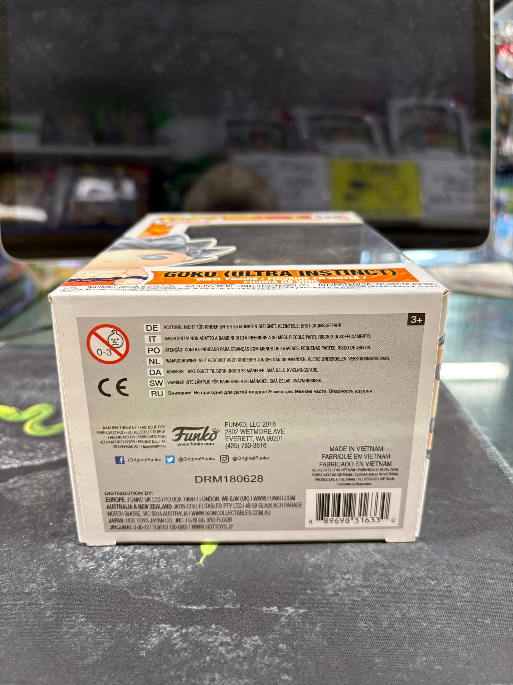 Funko Pop Goku Ultra Instinct # 386 Dragon Ball Super Animation Vinyl Figure FRENLY BRICKS - Open 7 Days