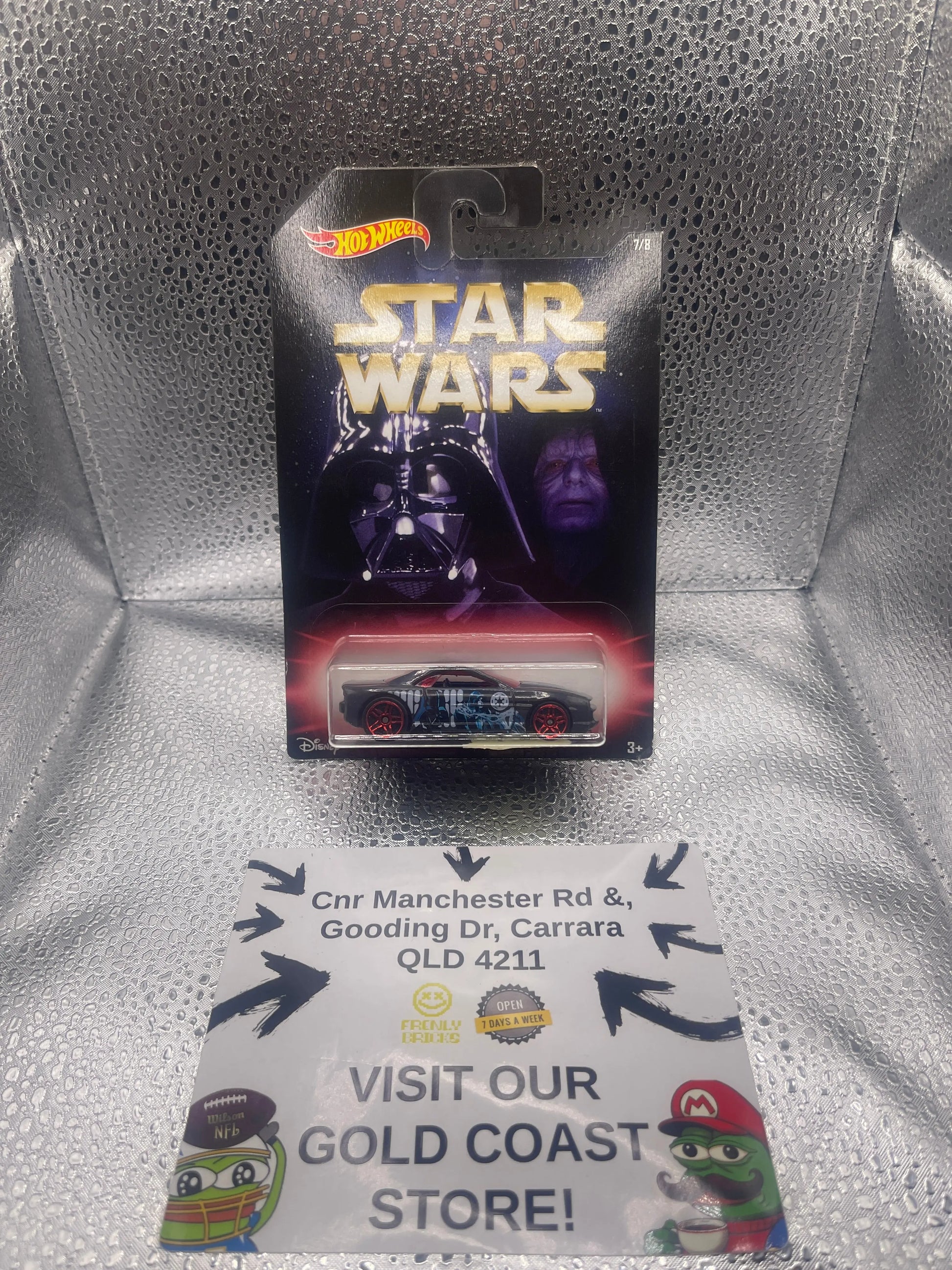Hot Wheels Star Wars Emperor Palpatine & Darth Vader Muscle Tone 7/8 FRENLY BRICKS - Open 7 Days