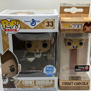 Funko POP! + PEZ Ad Icons General Mills #33 Count Chocula Limited Edition FRENLY BRICKS - Open 7 Days