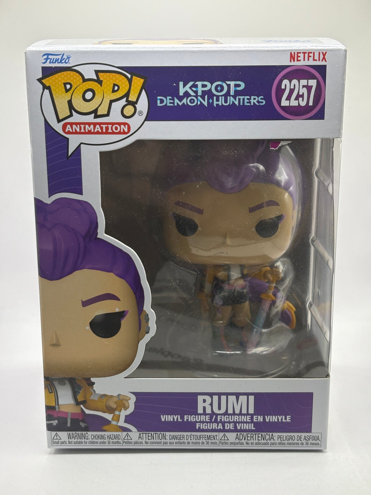 Funko POP! Animation K-Pop Demon Hunters #2257 Rumi Vinyl Figure FRENLY BRICKS - Open 7 Days