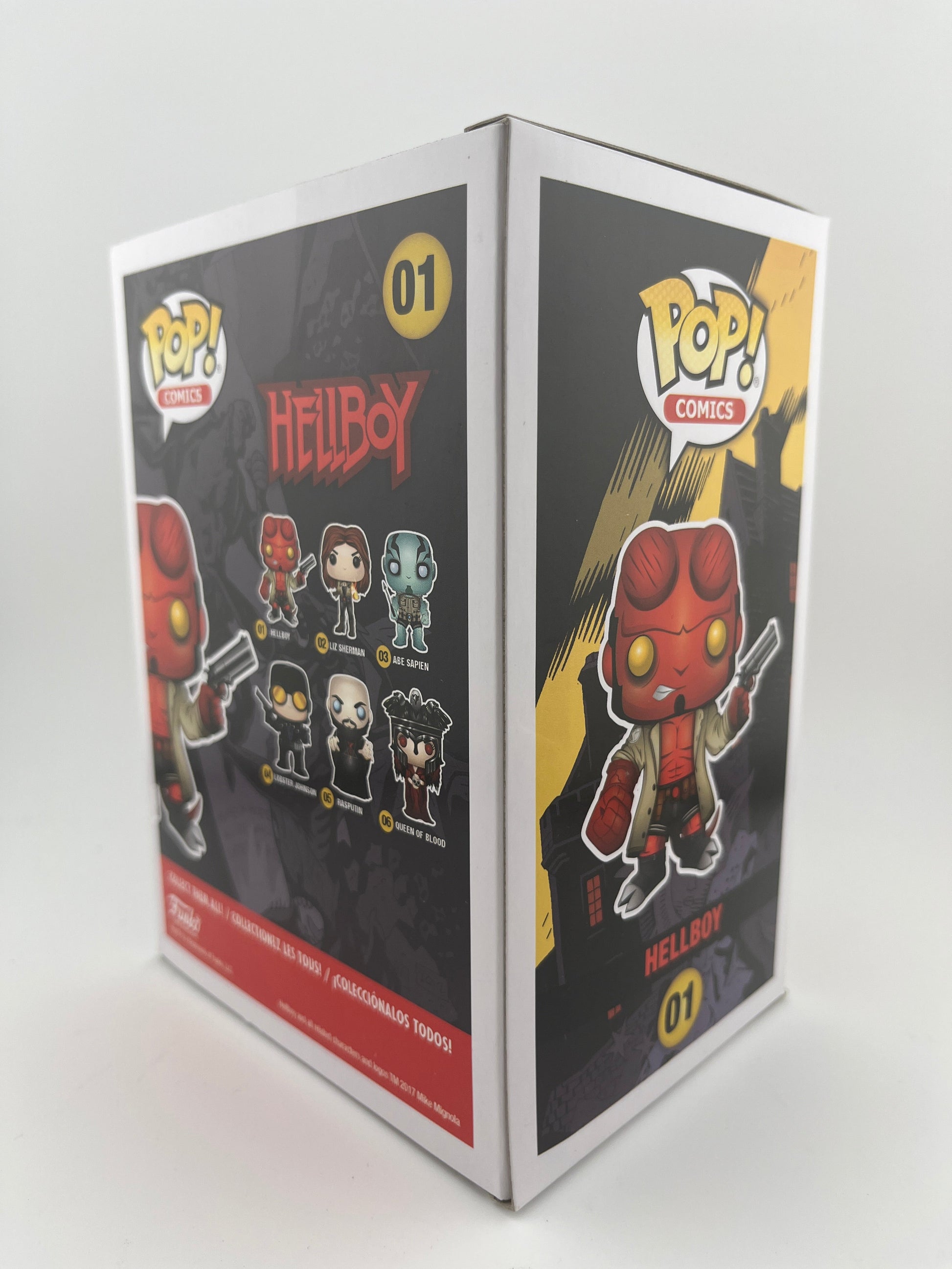 Funko Pop! Vinyl: Hellboy - Hellboy (w/ Jacket) (Chase) #01 +combinedshipping FRENLY BRICKS - Open 7 Days