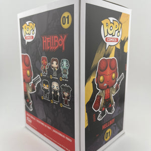 Funko Pop! Vinyl: Hellboy - Hellboy (w/ Jacket) (Chase) #01 +combinedshipping FRENLY BRICKS - Open 7 Days