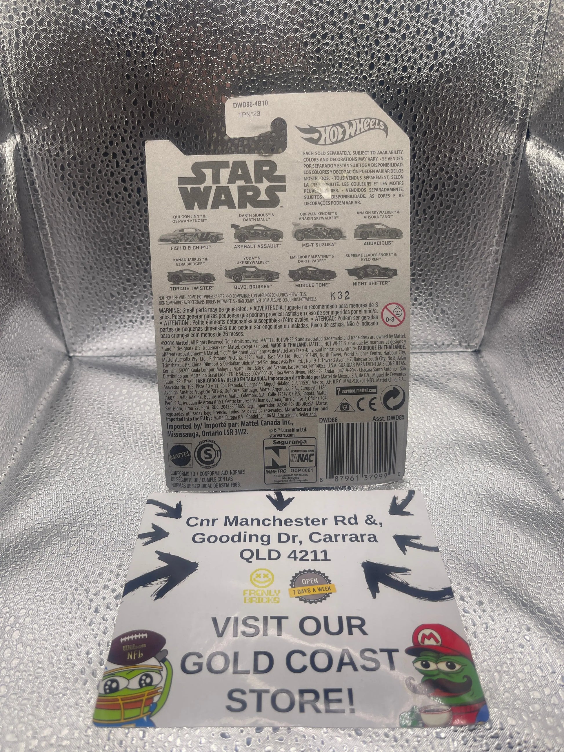 Hot Wheels Star Wars Supreme Leader Snoke & Kylo Ren Night Shifter FRENLY BRICKS - Open 7 Days