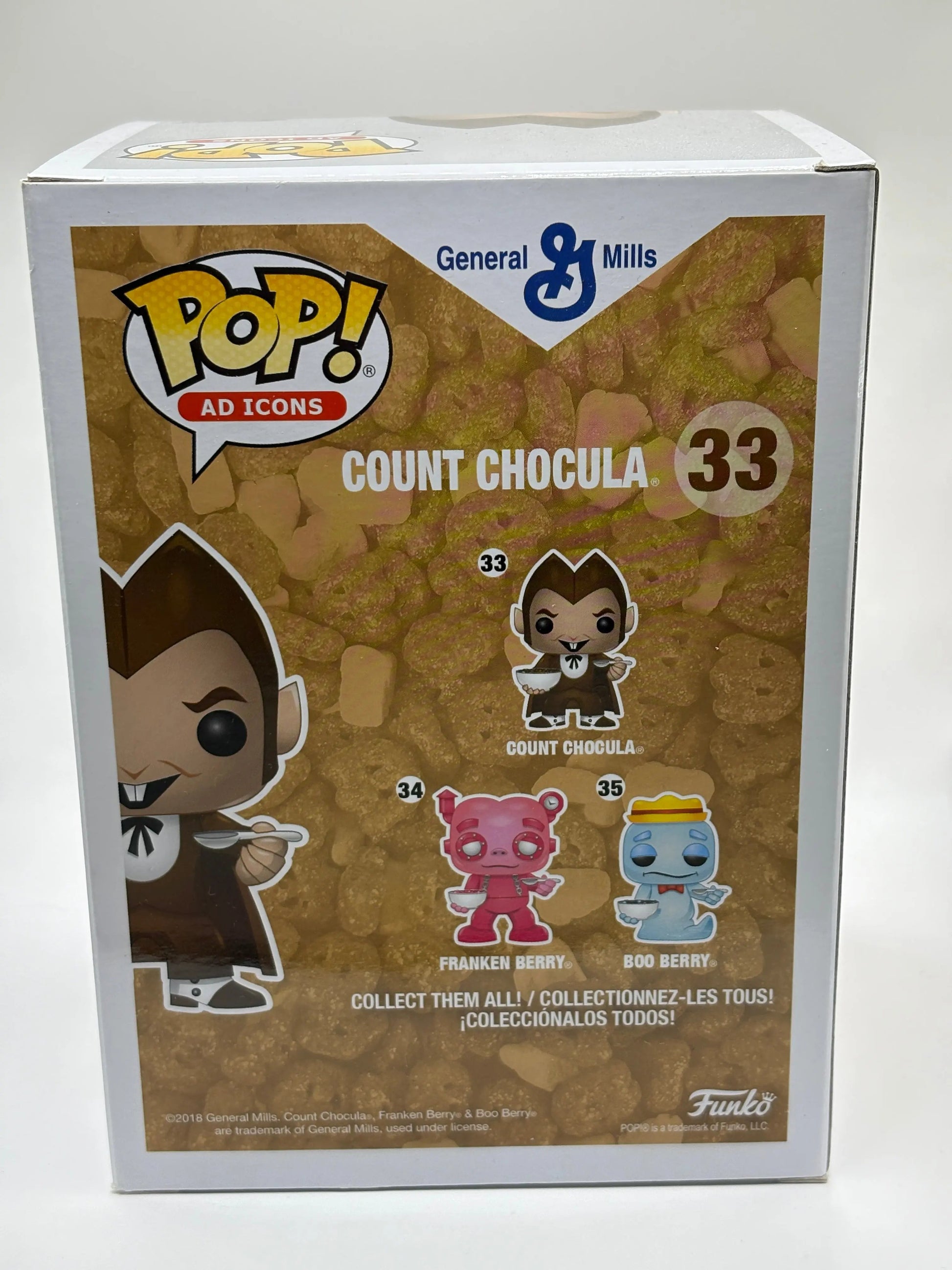 Funko POP! + PEZ Ad Icons General Mills #33 Count Chocula Limited Edition FRENLY BRICKS - Open 7 Days