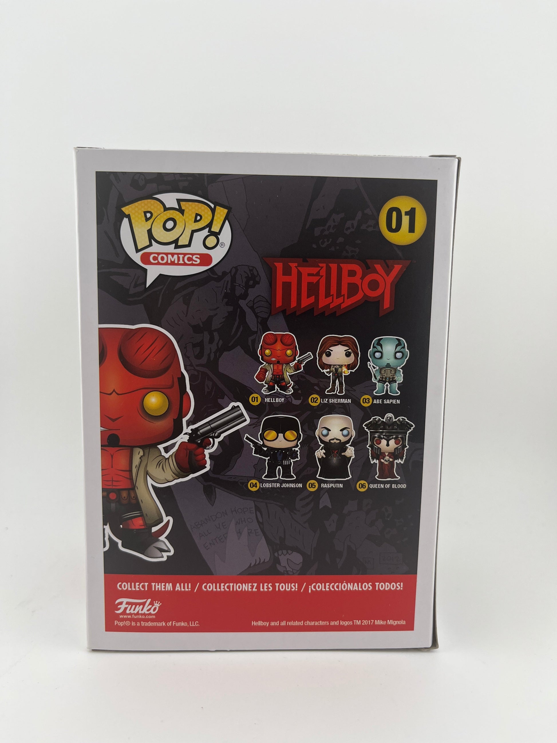 Funko Pop! Vinyl: Hellboy - Hellboy (w/ Jacket) (Chase) #01 +combinedshipping FRENLY BRICKS - Open 7 Days